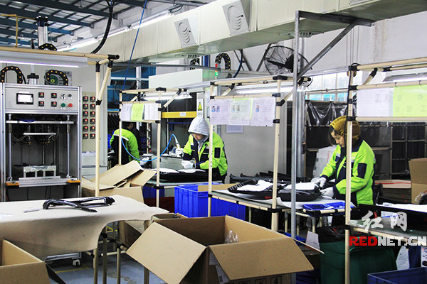 瀏陽高新區(qū)企業(yè)新年伊始開工忙 火力全開趕訂單